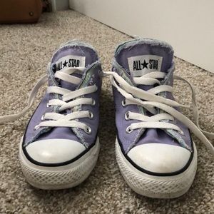 HARD TO FIND lavender Converse All Stars!